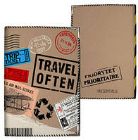 Обложка на паспорт Travel often