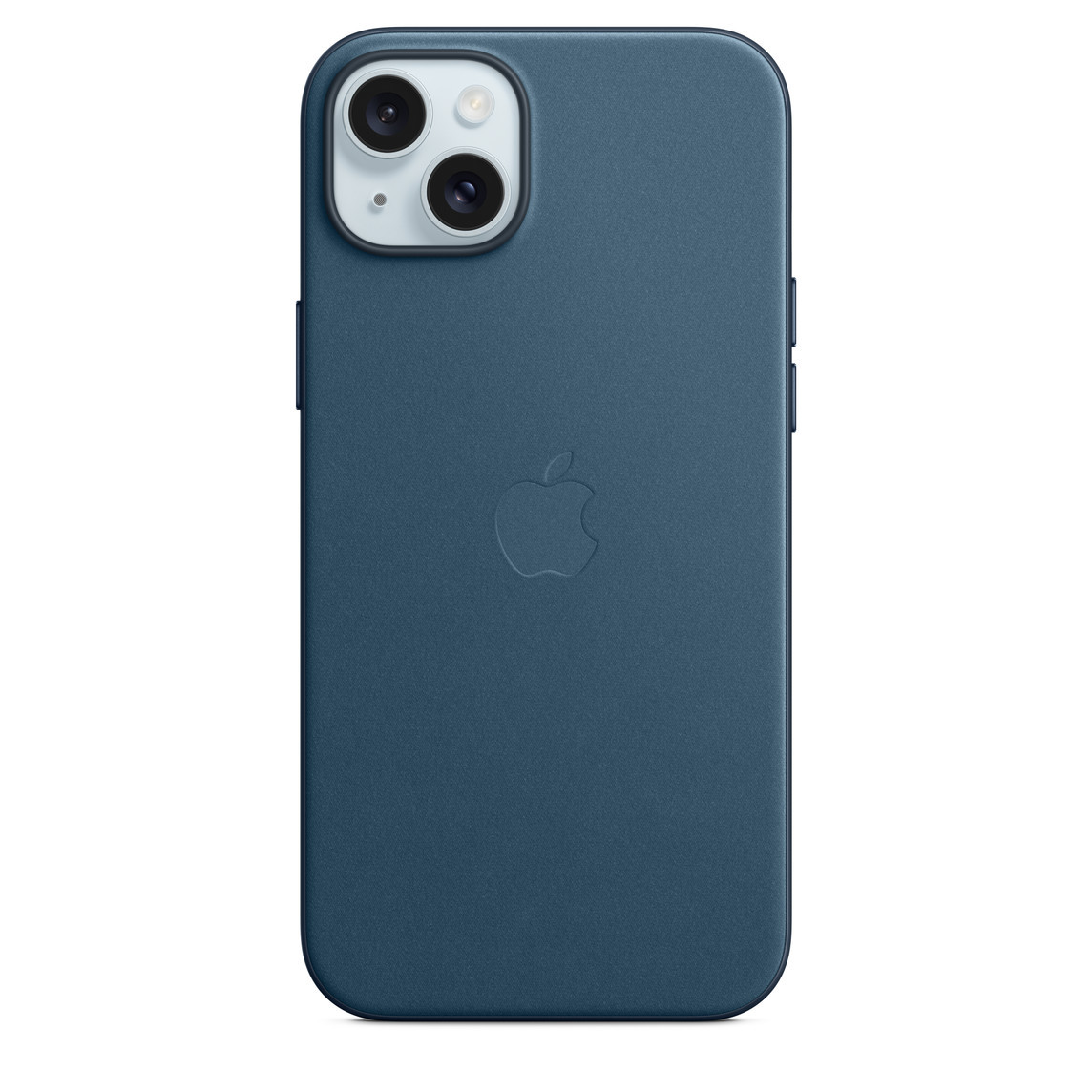 Чохол накладка Leather Case with MagSafe для Apple iPhone 15 Plus Pacific Blue (Синій), фото 1