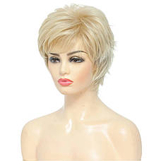 Перука коротка пепельний блонд Ombre Bob, термоволокно VC HJ AА10, фото 4