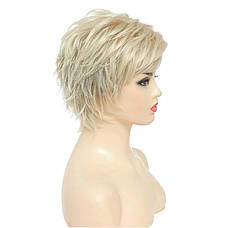 Перука коротка пепельний блонд Ombre Bob, термоволокно VC HJ AА10, фото 5