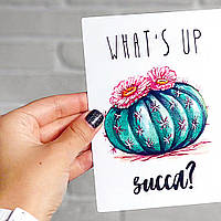 Лист з конвертом What's up succa?