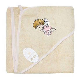 Рушник дитячий Gulcan — Gul-U (6) махровий із куточком 100x100