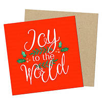 Маленька листівка Joy to the world