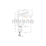 Змішувач для умивальника PAROS Chrome, BU-09-001, фото 3