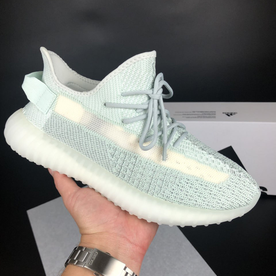Чоловічі кросівки Yeezy Boost 350 сіточка стильні молодіжні м'ятні