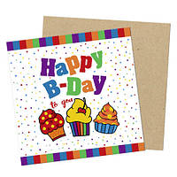 Маленька листівка Happy birthday!
