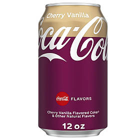 Солодкий напій CocaCola Cherry Vanilla 355мл ж/б 12шт/ящ, США