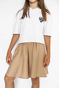 Підліткові шорти Палаццо для дівчинки креп-жатка