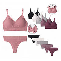 Жіночий комплект білизни топ і трусики  Україна