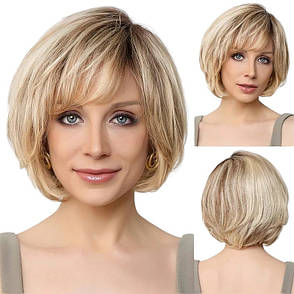 Перука пшенично-русява коротка, VC 1104А, фото 3