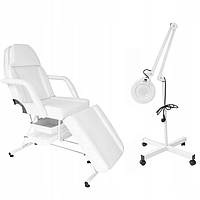 Косметологічна кушетка А 202 + лампа Calissimo 202 L
