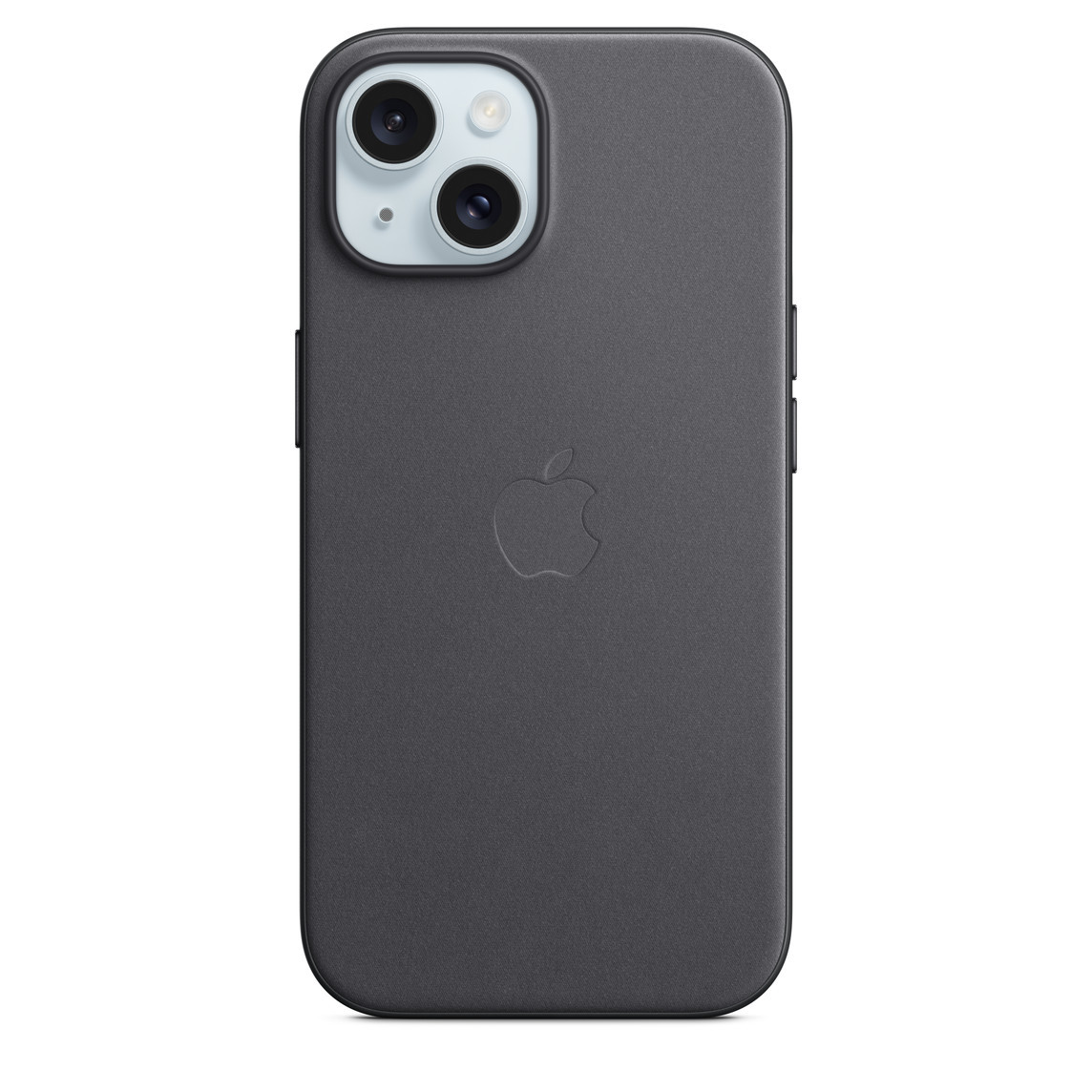 Чохол накладка Leather Case with MagSafe для Apple iPhone 15 Black (Чорний), фото 1