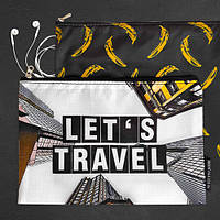 Комплект косметичок Double (2 шт.) Let`s travel & Banana