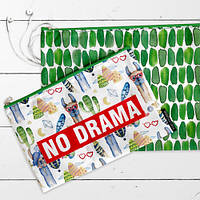 Комплект косметичок Double (2 шт.) No drama