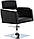 Перукарське крісло Bella Z-FJ-83014-BLACK-FOTEL-BEZPODN гідравлічне поворотне, фото 4