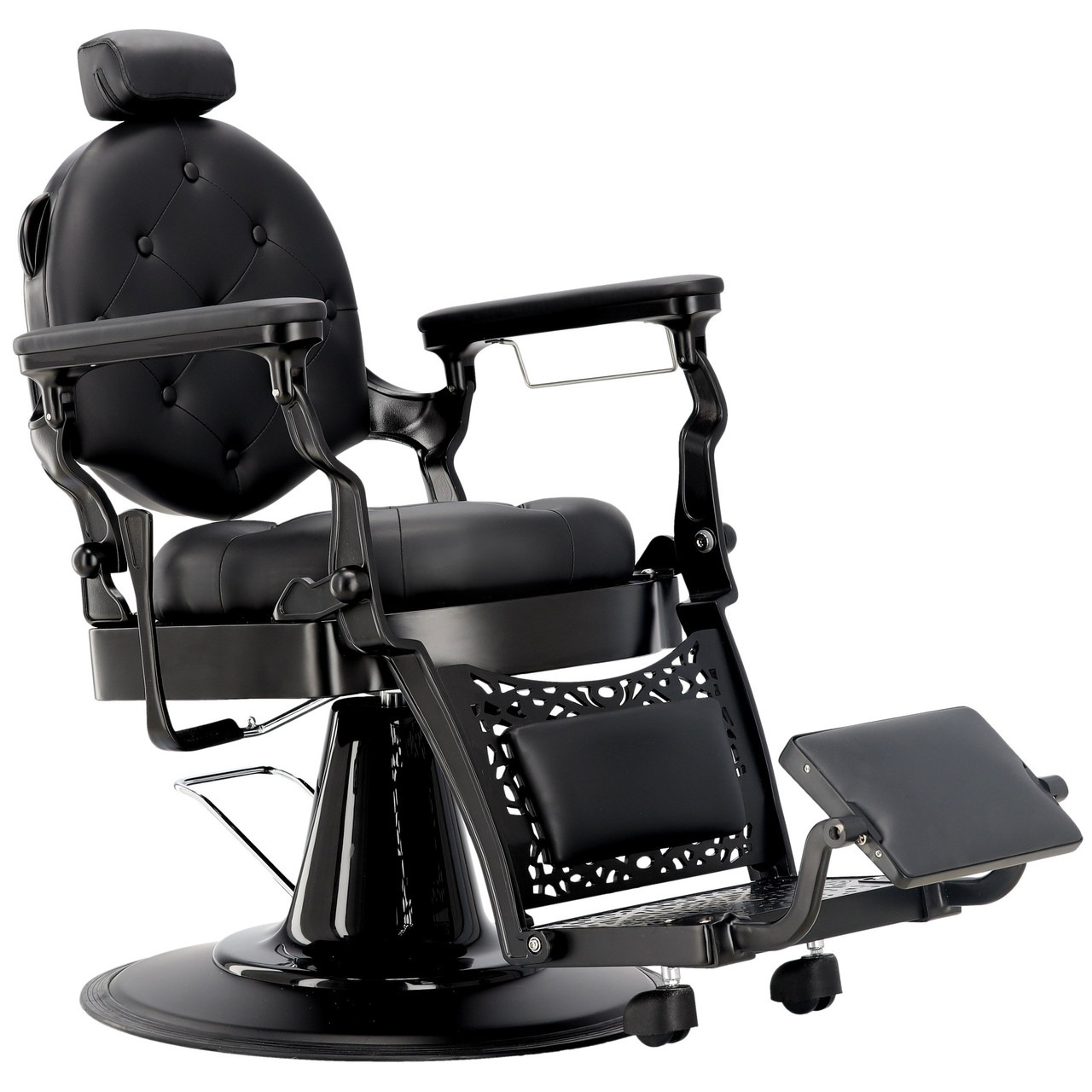 Гідравлічне перукарське крісло салону/барбершопу Barber King 8779-SHIELD-QUILTED-MAT Logan Barberking