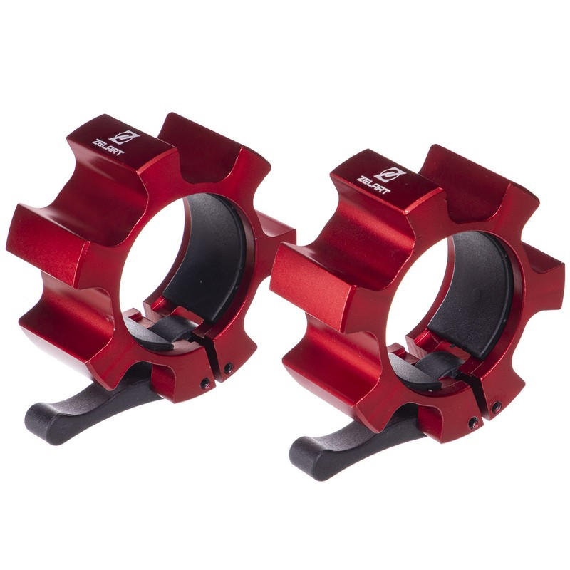 Замки для грифа з фіксатором Lock-Jaw PRO Zelart TA-2726 51 мм 2 шт.