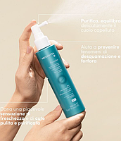 Освіжаюча очищувальна міцелярна вода для шкіри голови Medavita PUROXINE Purifying Micellar Water, фото 4