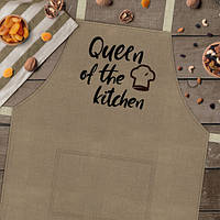 Фартух із написом Queen of the kitchen (Королева кухні)
