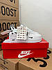 Жіночі кросівки Nike Air Force 1 white L8 utility White Black Найк Форс чорно-білі кеди низькі шкіряні, фото 2