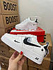 Жіночі кросівки Nike Air Force 1 white L8 utility White Black Найк Форс чорно-білі кеди низькі шкіряні, фото 3