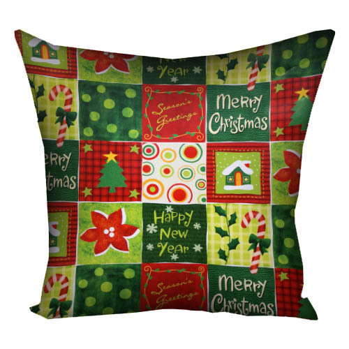 Наволочка для подушки 40x40 см Merry Cristmas
