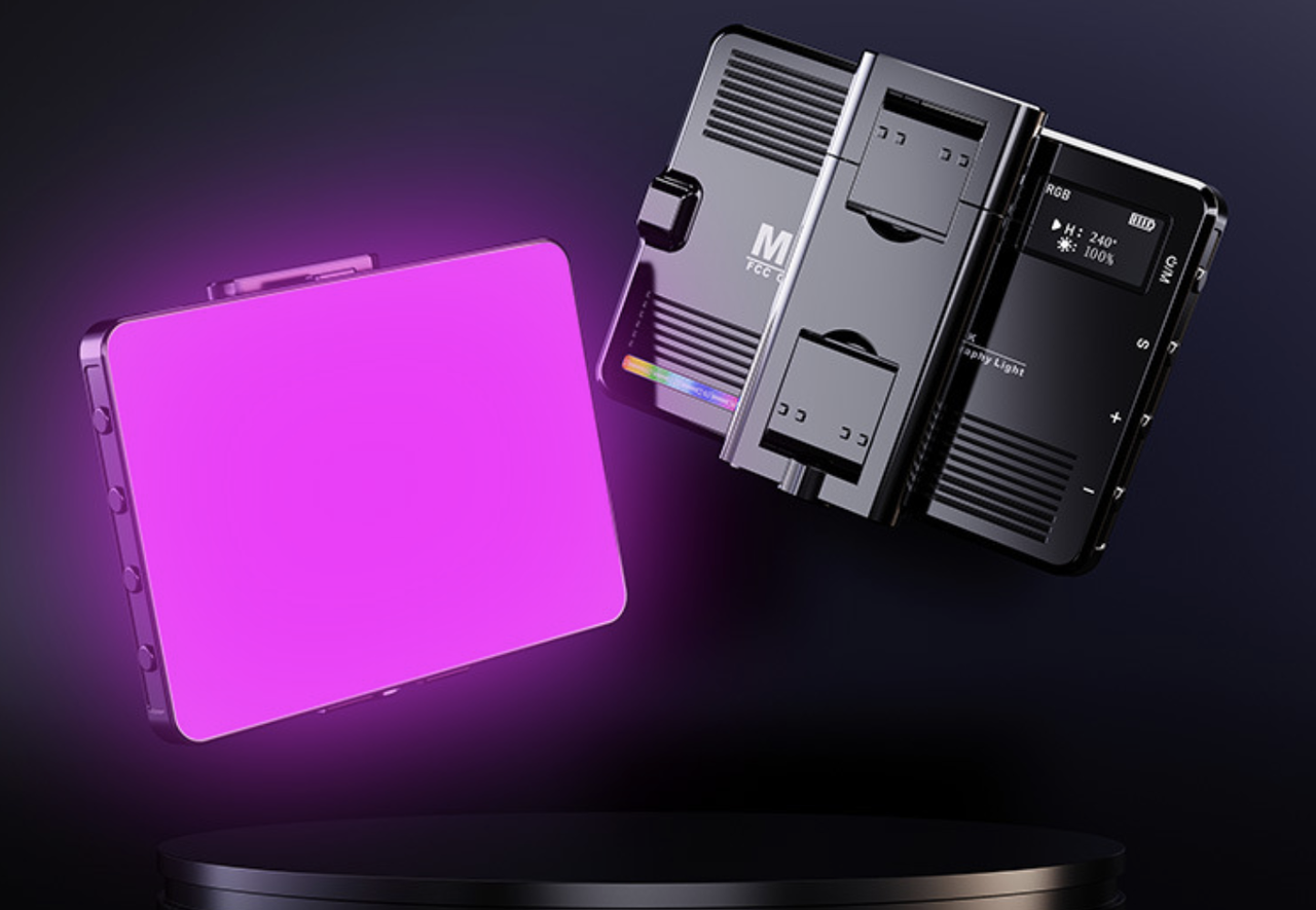 Світлодіодна накамерна LED лампа M16 RGB 3000K-9900K для смартфонів, ноутбуків та відеокамер