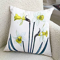 Подушка декоративна (Soft) 45x45 см Нарциси
