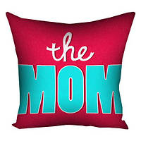 Подушка з принтом 50х50 см The Mom