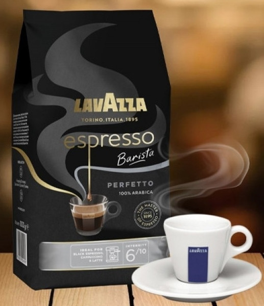 Оригінал! Кава в зернах Lavazza Espresso Barista Perfetto 100% Арабіка Італія