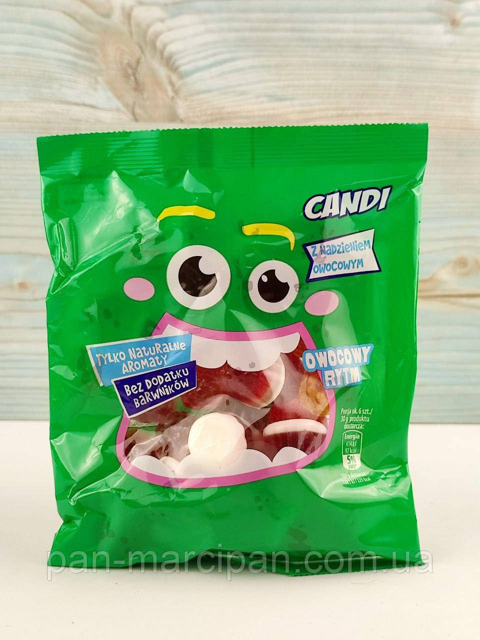 Желейні цукерки Candi Owocowy Rytm 200г Польща, фото 1