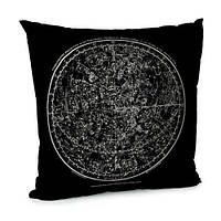 Наволочка для подушки (бархіт) 45х45 см Space