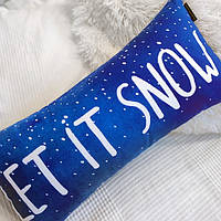 Подушка для дивана 50х24 см Let it snow