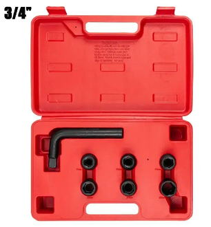 Набір головок у кейсі FORCEKRAFT FK-6074-5MPB 7 шт 3/4", фото 1