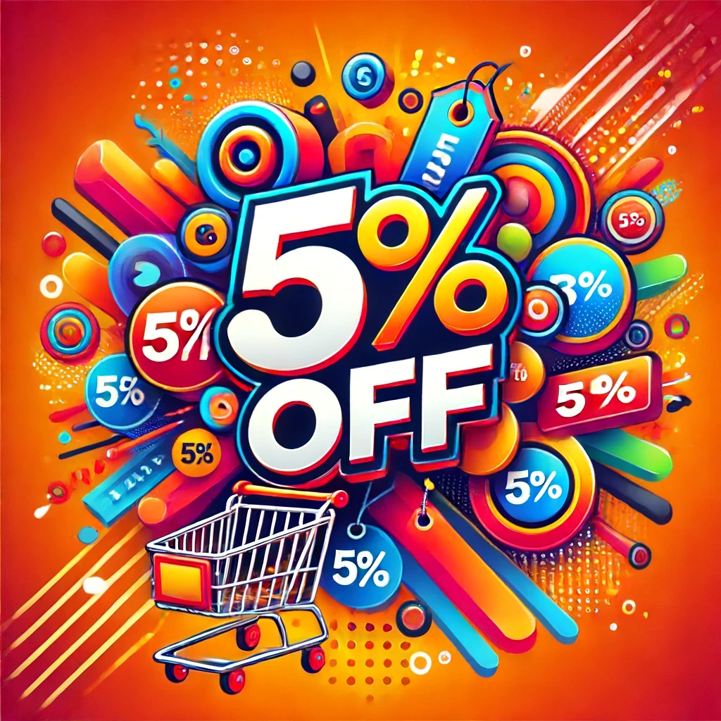 Знижка -5% при наступному замовленні, фото 1