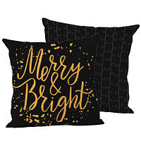 Подушка декоративна (шовк) Merry&Bright