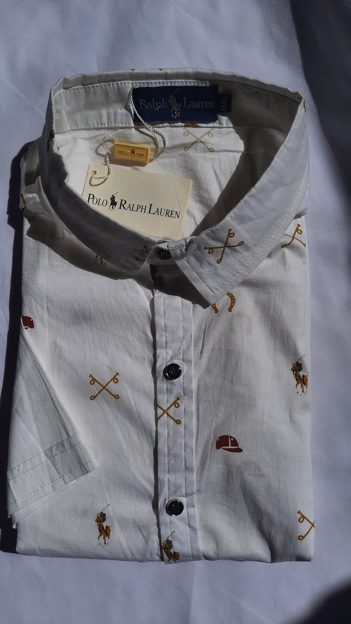 Сорочка чоловіча короткий рукав Polo Ralph Lauren -7871-2