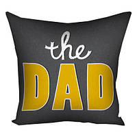 Наволочка для подушки 30х30 см The dad
