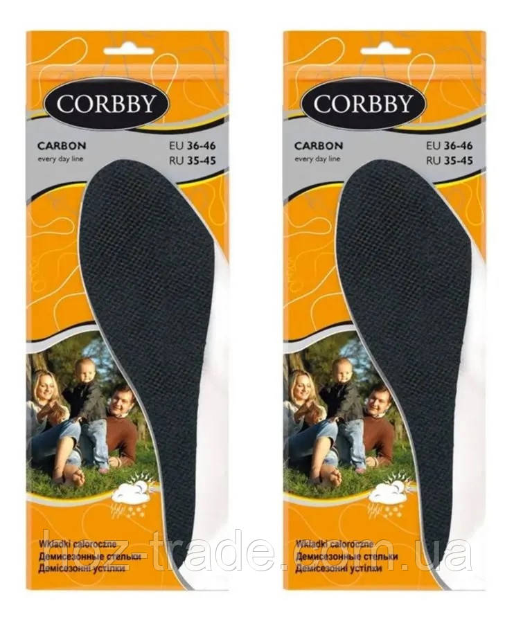 Устілки мембранні Corbby Carbon 35-45рр (обрізна)