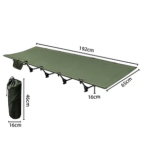 Складне похідне ліжко Розкладушка Solve Olive KT6005801