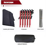 Складне похідне ліжко Розкладушка Solve KT6005802 Black solve, фото 4