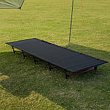 Складне похідне ліжко Розкладушка Solve KT6005802 Black solve, фото 9