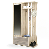 Передпокій Авео-2 венге темний-дуб молочний Еверест (120х38х210 см), фото 5