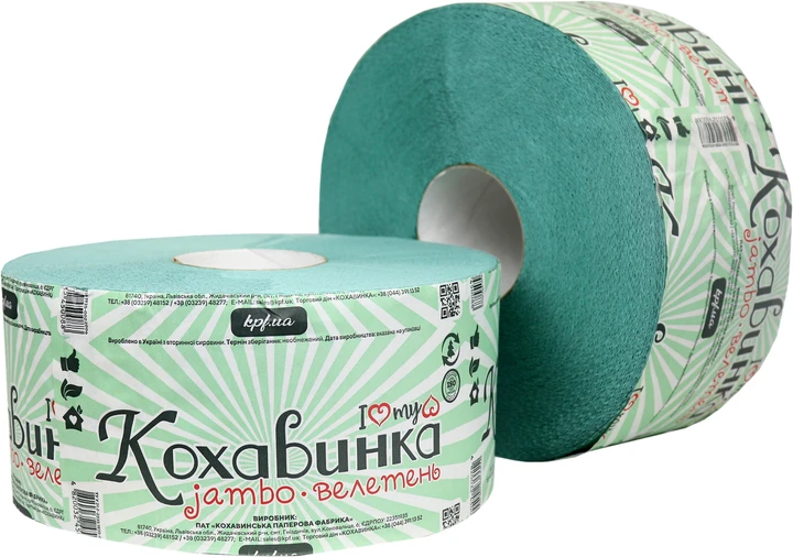 Тп на гільзі "Джамбо" зелений Кохавинка Велетень д190/60