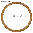 Комплект фрикційних дисків АКПП AW TF-60SN 09G 03-up 1 GEN, фото 5