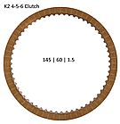 Комплект фрикційних дисків АКПП AW TF-60SN 09G 03-up 1 GEN, фото 9