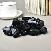 Шерл або чорний натуральний турмалін необроблений, брусочки 3-12 грам, розмір 10-20 мм, 10 грам=50 грн