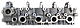 Головка блоку Ford ranger, Mazda B2500, WL/WLT, 2.5D, CAM, WL3110100H, 908744, 908745, фото 6