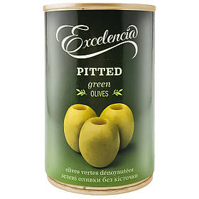 Оливки зелені без кісточки Excelencia 314мл ж/б ,12шт/ящ , Іспанія