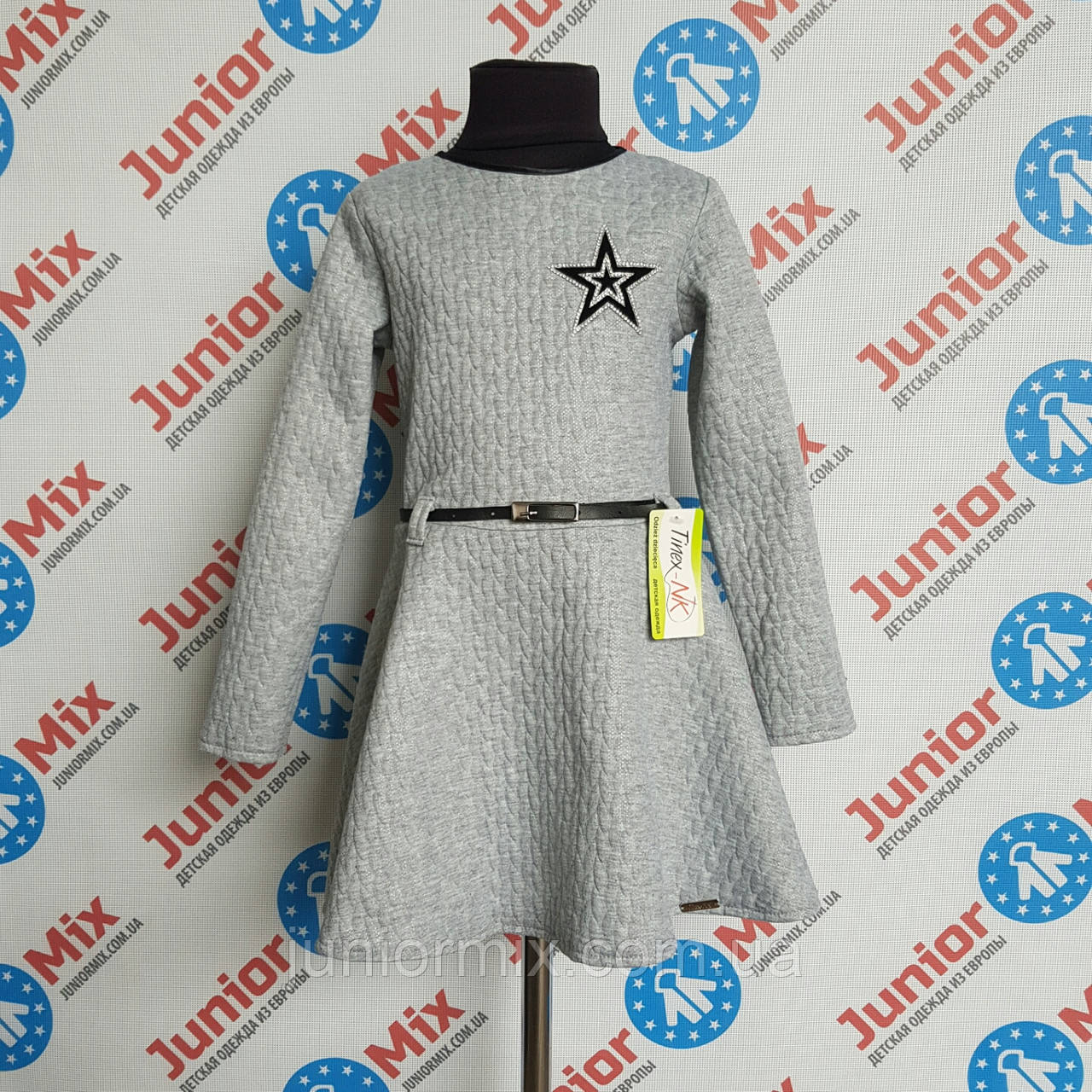 Плаття на дівчинку довгий рукав Tinex-NK. ПОЛЬША, фото 1